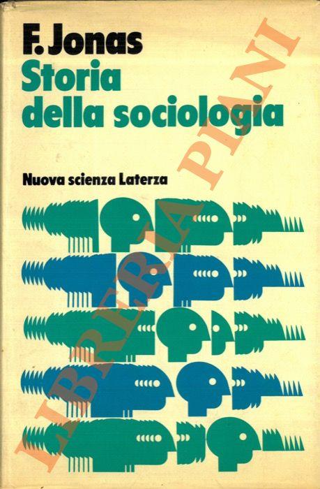 Storia della sociologia - Friedrich Jonas - copertina