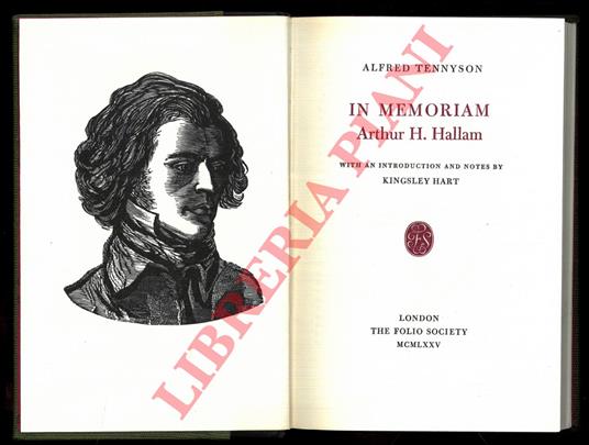 In Memoriam Arthur H. Hallam. With Introduction and Notes by Kingsley Hart - Alfred Tennyson - copertina