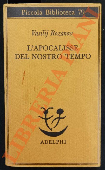 L’Apocalisse del nostro tempo - Vasilij Rozanov - copertina