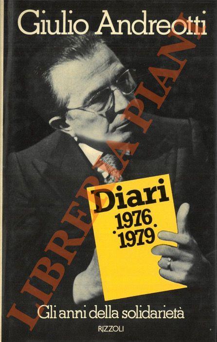 Diari 1976-1979. Gli anni della solidarietà - Giulio Andreotti - copertina