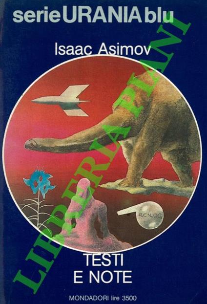 Testi e note - Isaac Asimov - copertina