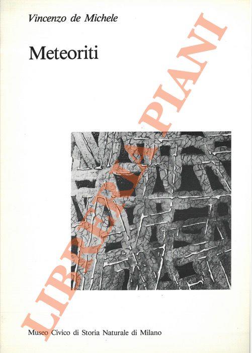 Meteoriti - Vincenzo De Michele - copertina