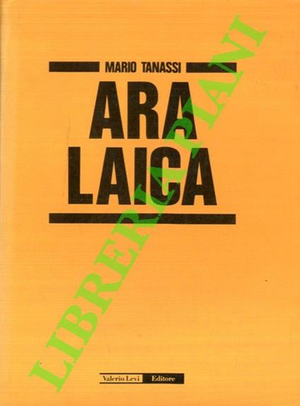 Ara laica - copertina