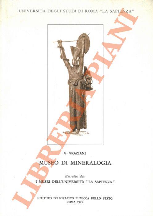 Museo di mineralogia - Giorgio Graziani - copertina