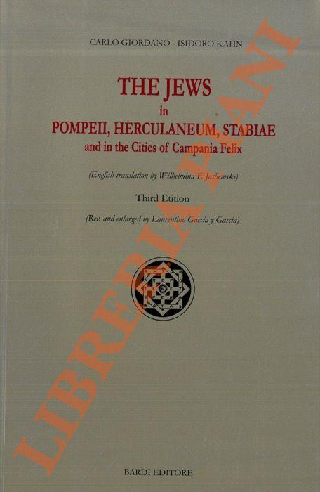 The Jews in Pompeii, Herculaneum, Stabiae and in the Cities of Campania Felix - copertina