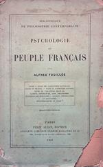 Psychologie du peuple francais