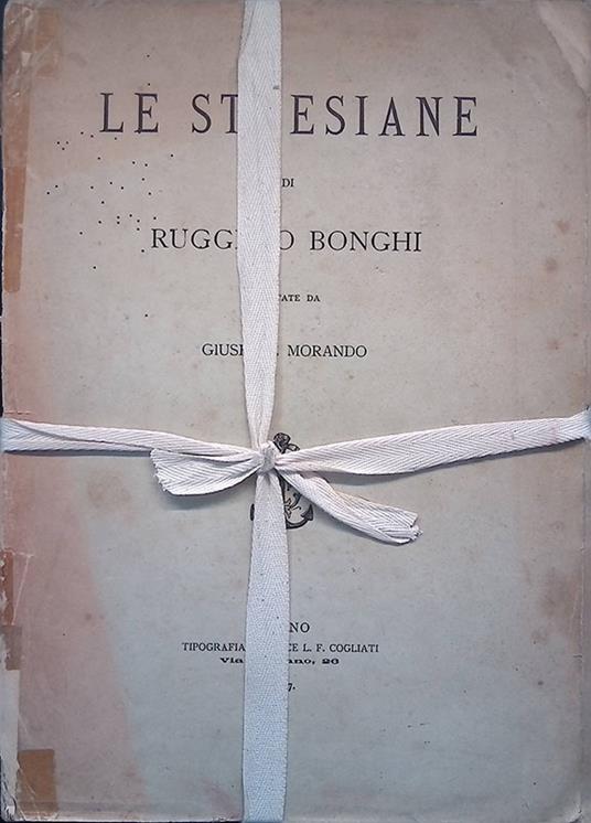 Le stresiane - Ruggero Bonghi - copertina