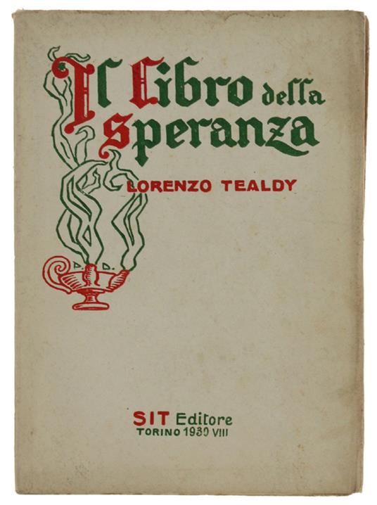 Il Libro Della Speranza - copertina