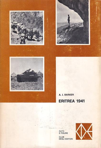 Eritrea 1941 - A. J. Barker - copertina