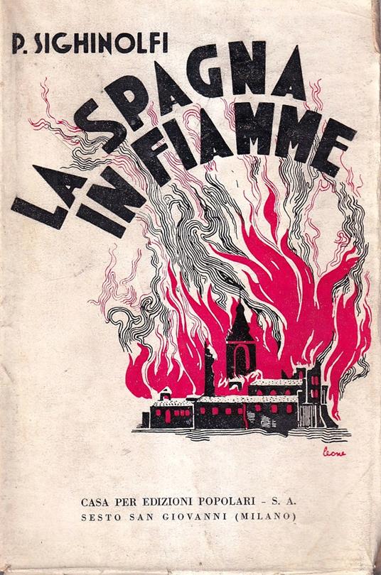 La Spagna in fiamme - copertina