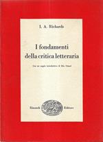 I fondamenti della critica letteraria