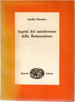 Aspetti Del Cattolicesimo Della Restaurazione