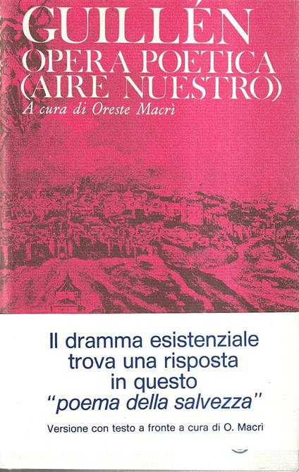 Opera poetica ("Aire Nuestro") - Jorge Guillén - copertina