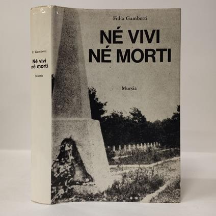 Ne' vivi ne' morti - Fidia Gambetti - copertina