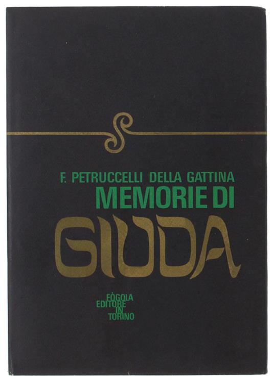 Memorie Di Giuda - Ferdinando Petruccelli della Gattina - copertina