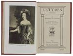 Lettres Choisies De Madame De Sevignè. Introduction Par Emile Faguet. Edition Lutetia