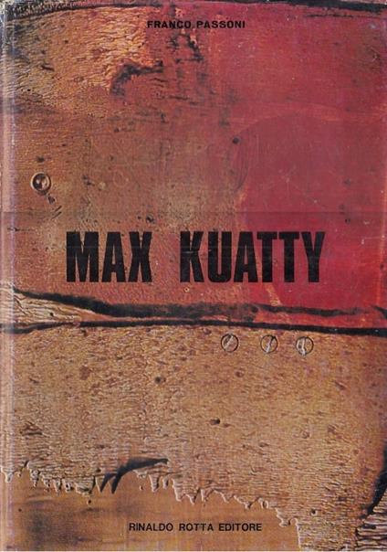 Max Kuatty - Franco Passoni - copertina