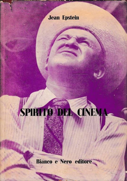 Spirito del cinema - Jean Epstein - copertina