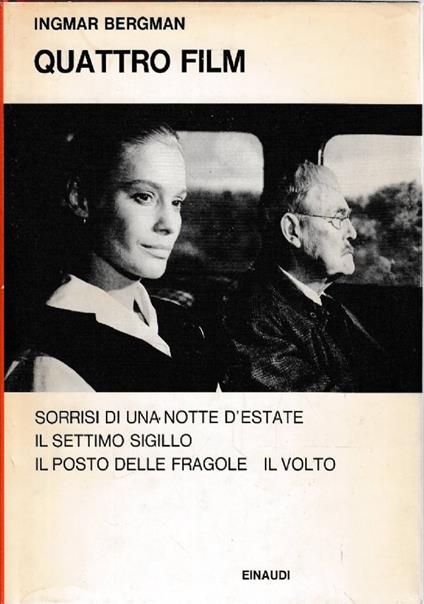 Quattro film. Sorrisi di una notte d’estate - Il settimo sigillo - Il posto delle fragole - Il volto - Ingmar Bergman - copertina