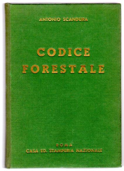 Codice forestale - Antonio Saura - copertina