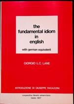 The fundamental idiom in English: with German equivalent