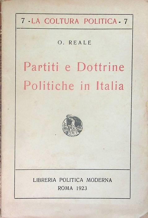 Partiti e dottrine politiche in Italia - copertina