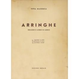 Arringhe. Prefazione di Alfredo De Marsico - Titta Mazzuca - copertina