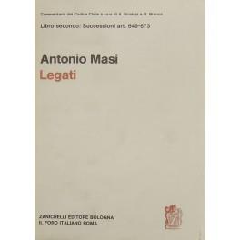 Dei legati. Art. 649-673 - Antonio Masi - copertina