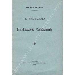 Il problema della Giuridificazione Costituzionale - copertina