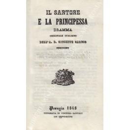Il sartore e la principessa dramma originale italiano dell'A.D. Giuseppe Caruso perugino - Giuseppe Caruso - copertina