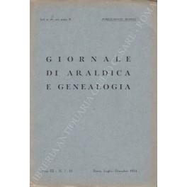 Giornale di araldica e genealogia - copertina