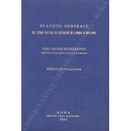 Statuto Generale dell'Ordine Militare ed Ospitaliere di S. Maria di Betlemme. Con tavole illustrative preceduto da brevi notizie storiche - copertina