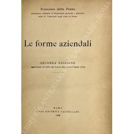 Le forme aziendali - Francesco O. Della Penna - copertina