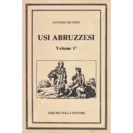 Usi abruzzesi - Antonio De Nino - copertina