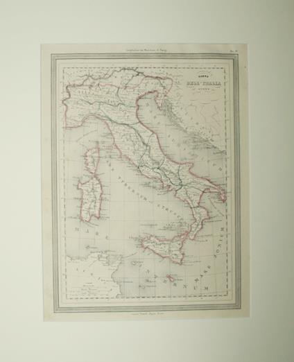 Carta dell'Italia antica - copertina