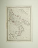 Carta dell'Italia meridionale - Provincie di Terra Ferma