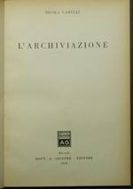 L' archiviazione