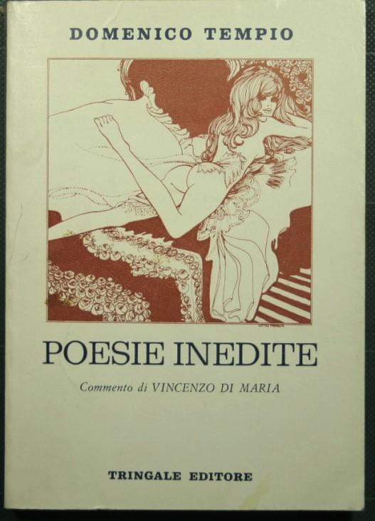 Poesie inedite di Domenico Tempio, Meli, Scimonelli, Calvino e anonimi siciliani del '700 - copertina