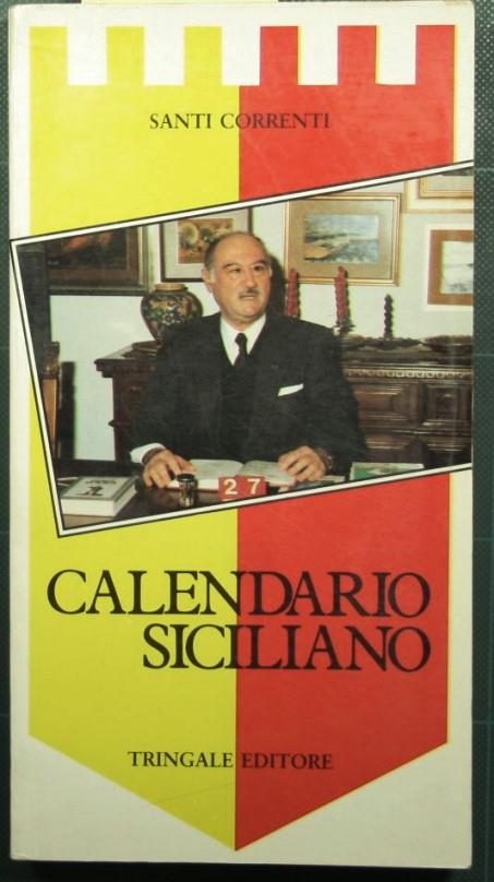 Calendario siciliano - Santi Correnti - copertina