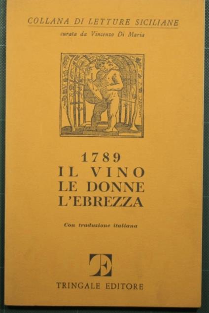 1789 Il vino le donne l'ebrezza - copertina