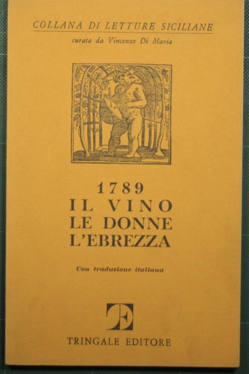 1789 Il vino le donne l'ebrezza - copertina