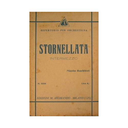 Stornellata ( intermezzo ) - Mario Barbieri - copertina