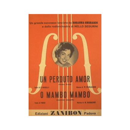 Un perduto amor ( ritmo lento ) - O mambo mambo ( canzone mambo ) - copertina