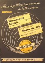 Hammond boogie ( moderato ) - Salto de itù ( samba caratteristica choro )