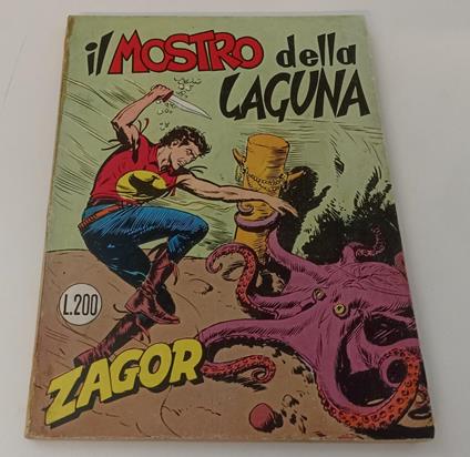 Zagor N.93 Originale 1a Ed. Zenit Gigante - copertina