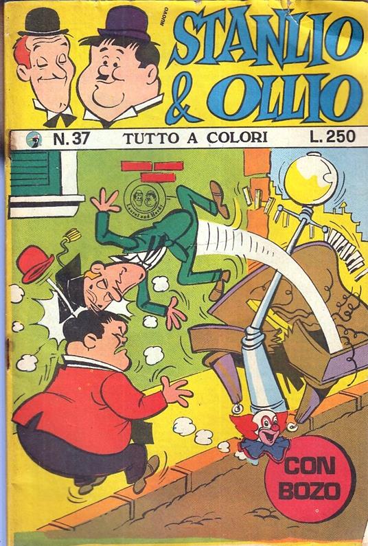 Stanlio & Ollio N.37 Tutto A Colori - copertina