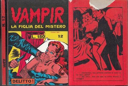 Vampir La Figlia Del Mistero N.12 Delitto Raro - copertina