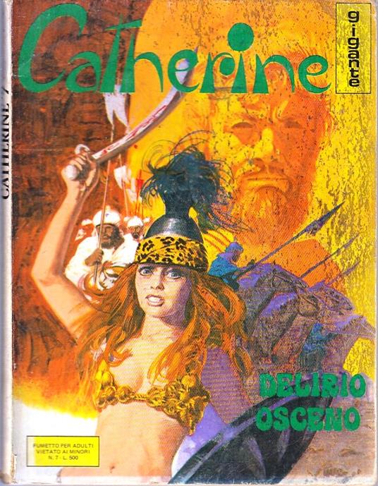 Catherine N.7 Sexy Fumetto Erotico - copertina