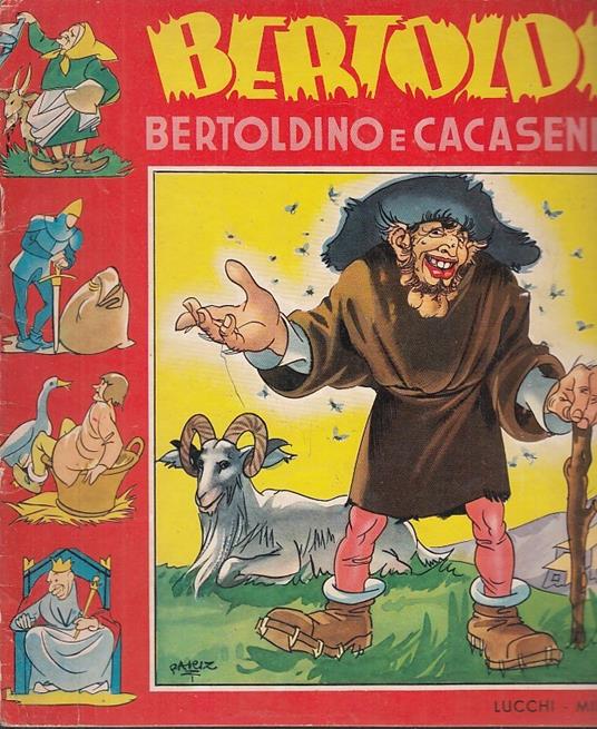 Bertoldo Bertoldino E Cacasenno Illustrato - copertina