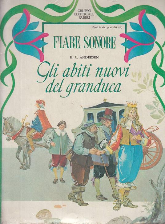 Abiti Nuovi Del Granduca - H. Christian Andersen - copertina